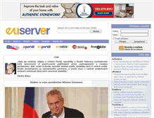 Tablet Screenshot of euserver.cz